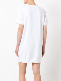 graphic print T-shirt dress