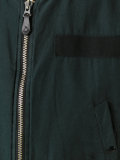 frayed cuffs bomber jacket