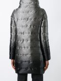 tweed tonal padded coat