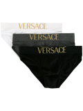 pack of three logo waistband briefs
