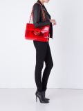 jumbo quilted chain shoulder bag
