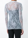 floral lace shirt