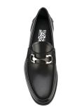 Gancini buckle loafers