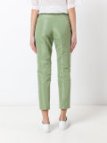tailored cropped trousers