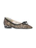 lace pointed ballerinas