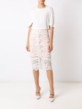 lace midi skirt