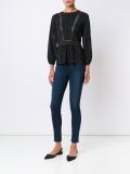perforated blouse