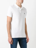 embroidered logo polo shirt 