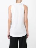 logo print tank top