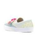 floral slip-on sneakers