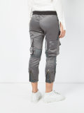 cargo cropped trousers