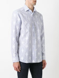 striped embroidered shirt