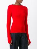 round neck jumper 