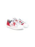 logo flower print sneakers