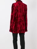 crushed velvet blazer 