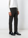 checked tailored trousers