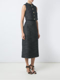 bouclé midi dress