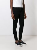 mid-rise skinny jeans