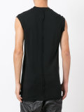 seam trim sleeveless T-shirt 