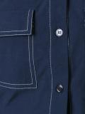 contrast stitched shirt