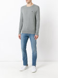 embroidered logo jumper 