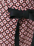 geometric print trousers