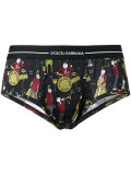 jazz band print briefs 