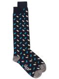 rocket intarsia socks