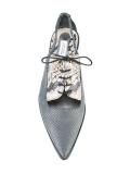 exotic chic cut-out oxford