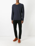 slim-fit sweatshirt