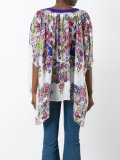 V-neck handkerchief tunic