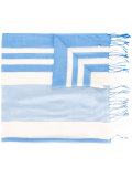 woven stripe scarf 
