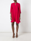 draped cape dress 