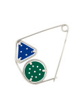 geometric brooch