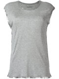 shinny trim T-shirt 