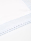 contrast trim blanket