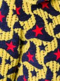 star jacquard jacket