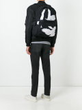 bird print backpack