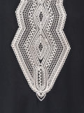 sheer sleeves tunic