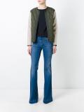 reversible padded bomber jacket