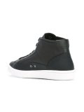 lace up hi-top sneakers