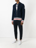 Cappuccio Tricot zip hoodie