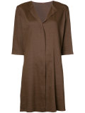 plain short flared dress 