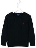 cable knit jumper