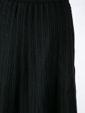 A-line knit skirt