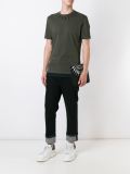 lightning bolt print T-shirt