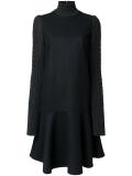 'Knit Sleeve Flare'连衣裙