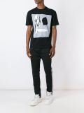 abstract print T-shirt 