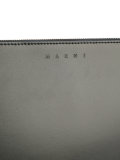 Large zip clutch