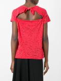 splatter print T-shirt 